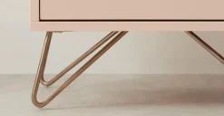 Mesa de Noche Elona – Rosa Empolvado