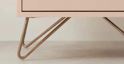 Mesa de Noche Elona – Rosa Empolvado