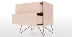 Mesa de Noche Elona – Rosa Empolvado