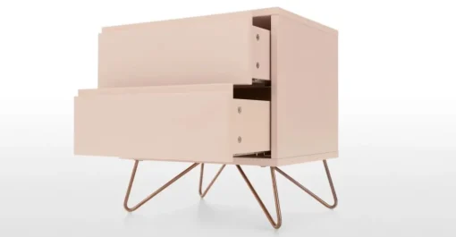 Mesa de Noche Elona – Rosa Empolvado