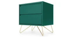 Mesa de Noche Elona – Verde Inglés