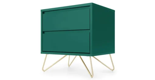 Mesa de Noche Elona – Verde Inglés