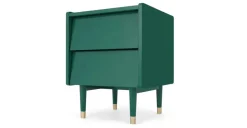 Mesa de noche Hetty – Verde inglés