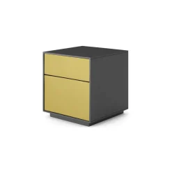 Mesa de Noche Jena – Madera de Mango Gris