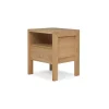 Mesa de noche Ledger – Roble