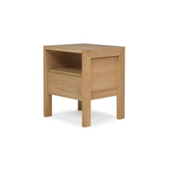 Mesa de noche Ledger – Roble