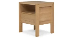 Mesa de noche Ledger – Roble