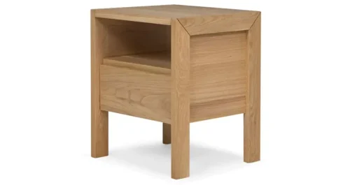 Mesa de noche Ledger – Roble