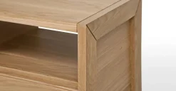Mesa de noche Ledger – Roble