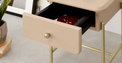 Mesa de noche Maddie – Rosa