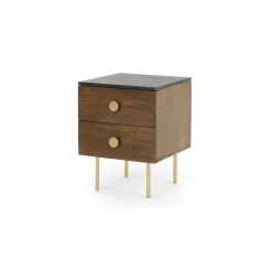 Mesa de noche Marion – Caramelo ⚡