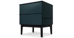 Mesa de noche Silas – Azul cerceta