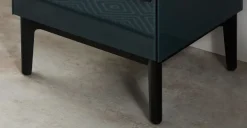 Mesa de noche Silas – Azul cerceta