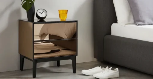 Mesa de noche Silas – Café