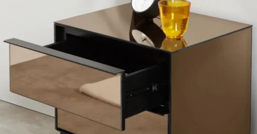 Mesa de noche Silas – Café
