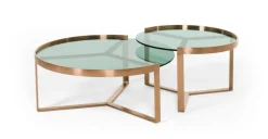 Mesa Nido de Centro Aula – Cobre cepillado