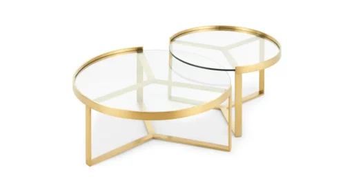 Mesa Nido de Centro Aula – Metal cepillado