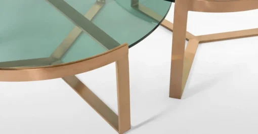 Mesa Nido de Centro Aula – Cobre cepillado