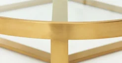 Mesa Nido de Centro Aula – Metal cepillado