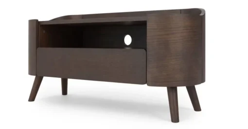 Mueble multimedia Ada – Roble oscuro