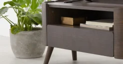 Mueble multimedia Ada – Roble oscuro