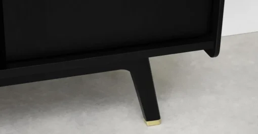 Mueble multimedia Albers – Roble teñido de negro
