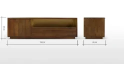 Mueble Multimedia Anderson – Caramelo
