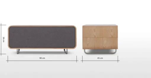 Mueble multimedia Briar – Fresno