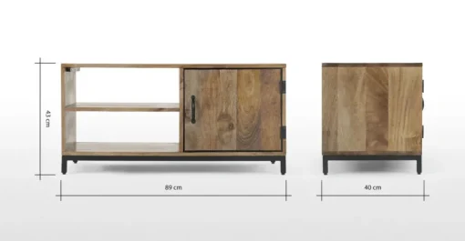 Mueble multimedia compacto Lomond