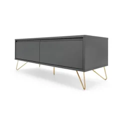 Mueble multimedia Elona – Gris Carbón