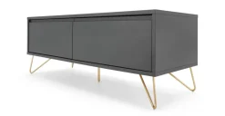 Mueble multimedia Elona – Gris Carbón