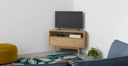 Mueble multimedia esquinero Fizzy – Fresno