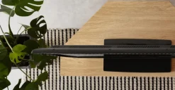 Mueble multimedia esquinero Campton – Roble