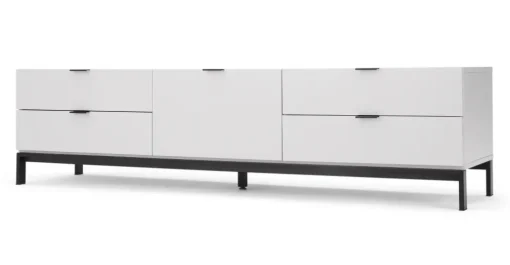 Mueble multimedia grande Marcell – Gris claro