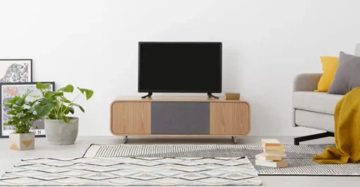 Mueble multimedia grande Briar – Fresno