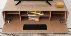Mueble multimedia grande Briar – Fresno