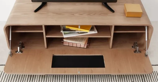 Mueble multimedia grande Briar – Fresno