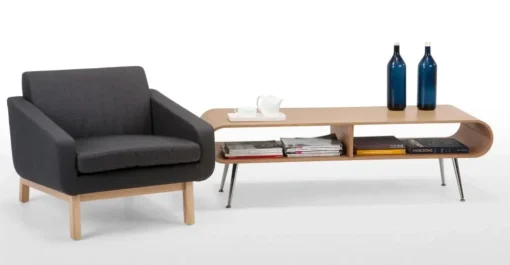 Mueble multimedia Hooper – Fresno natural