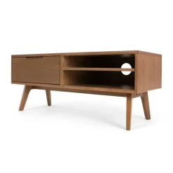 Mueble multimedia Jenson – Roble oscuro