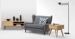 Mueble multimedia Jenson – Roble