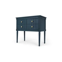 Mueble para recibidor vintage Bourbon – Azul oscuro