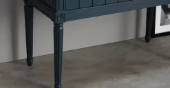 Mueble para recibidor vintage Bourbon – Azul oscuro