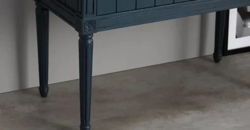 Mueble para recibidor vintage Bourbon – Azul oscuro
