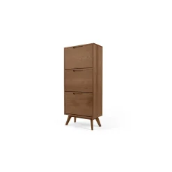 Mueble zapatero Jenson – Roble oscuro