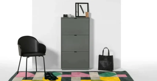 Mueble zapatero Marcell – Gris