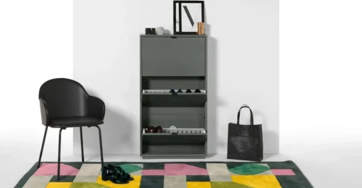 Mueble zapatero Marcell – Gris