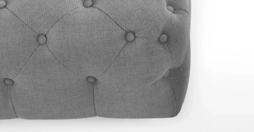 Otomana Branagh grande – Gris perla