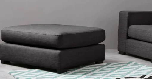 Otomana modular Mortimer – Gris foca