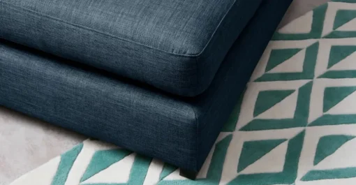 Otomana modular Mortimer – Azul puerto
