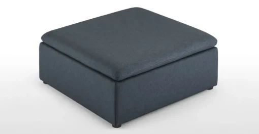 Otomana para Sofá Modular Victor – Azul Lino